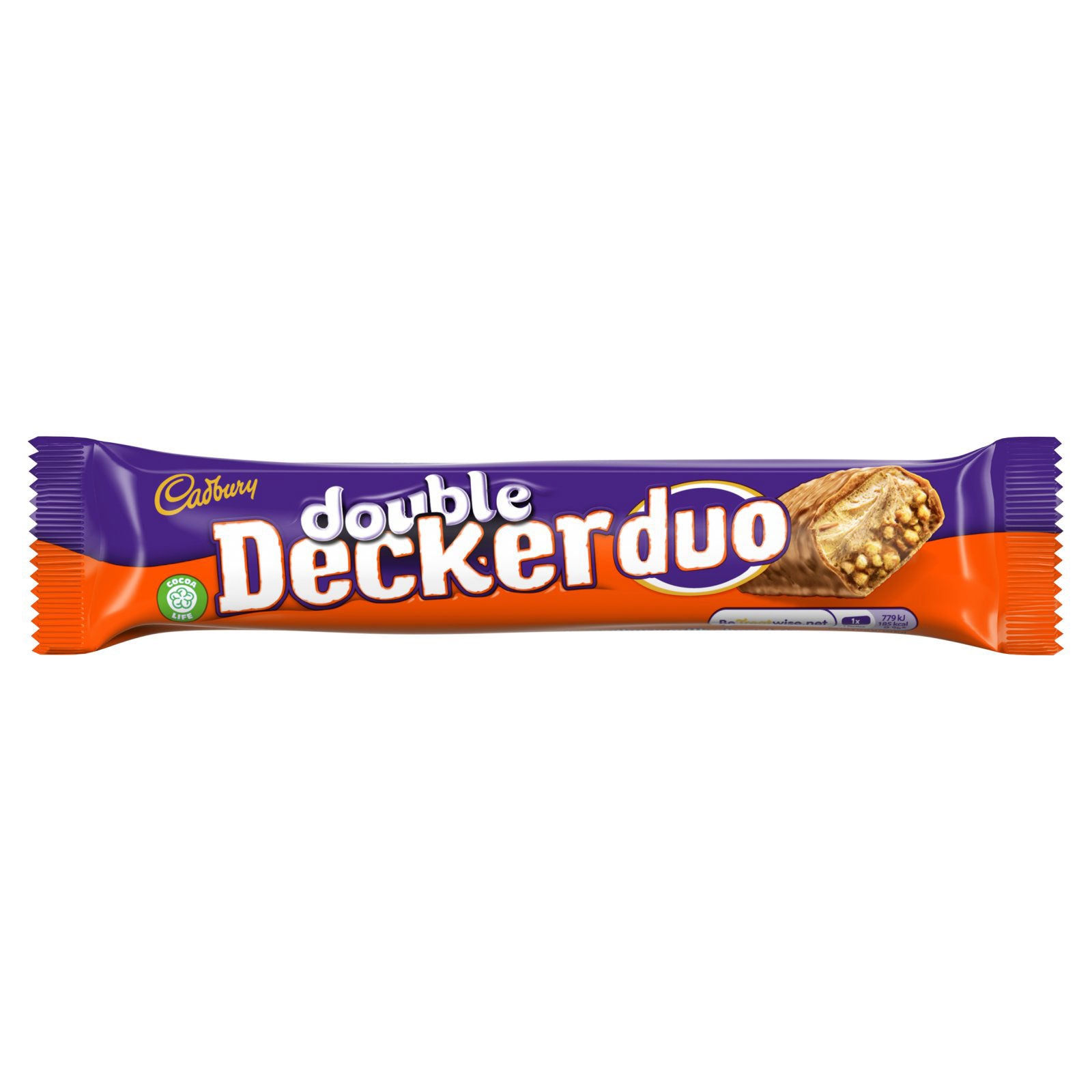 Cadbury Double Decker Duo Chocolate Bar 15/01/26 | High Quality Chocolate & Sweets Online - Product Image Cadbury Double Decker Duo Chocolate Bar 15/01/26 | High Quality Chocolate & Sweets Online - Product Image